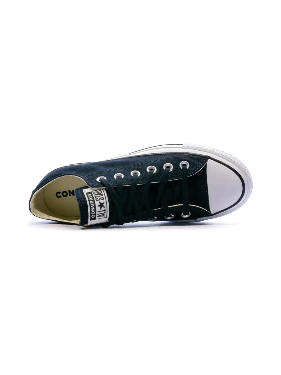 Baskets Plateforme Noires Femme Converse Ox 5
