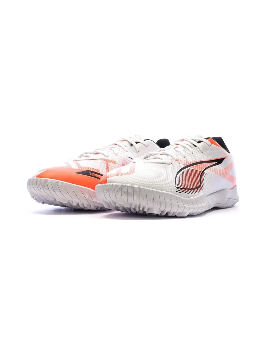 Chaussures de Football Blanches/Oranges Homme Puma Ultra 5 7