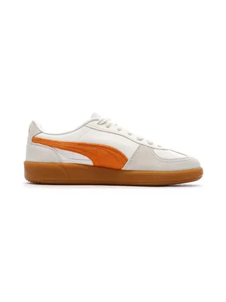 Baskets Blanc/Orange Mixte Puma Palermo 2