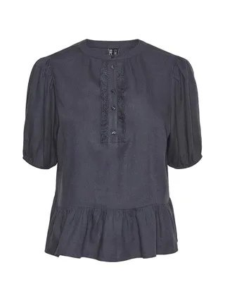 Blouse Marine Femme Pieces Pia 2/4 1