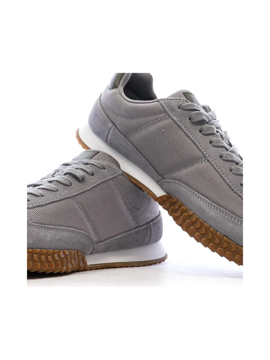 Baskets Grises/Kaki Homme Le Coq Sportif Veloce 7