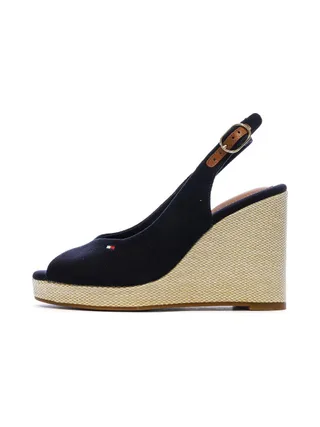 Sandales Marine Femme Tommy Hilfiger Wedge 1