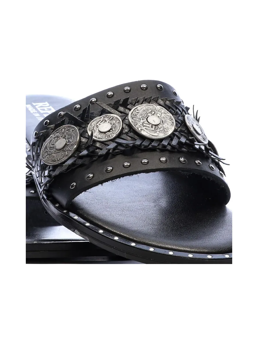 Sandales Noir Femme Replay Nairobi Mule 7