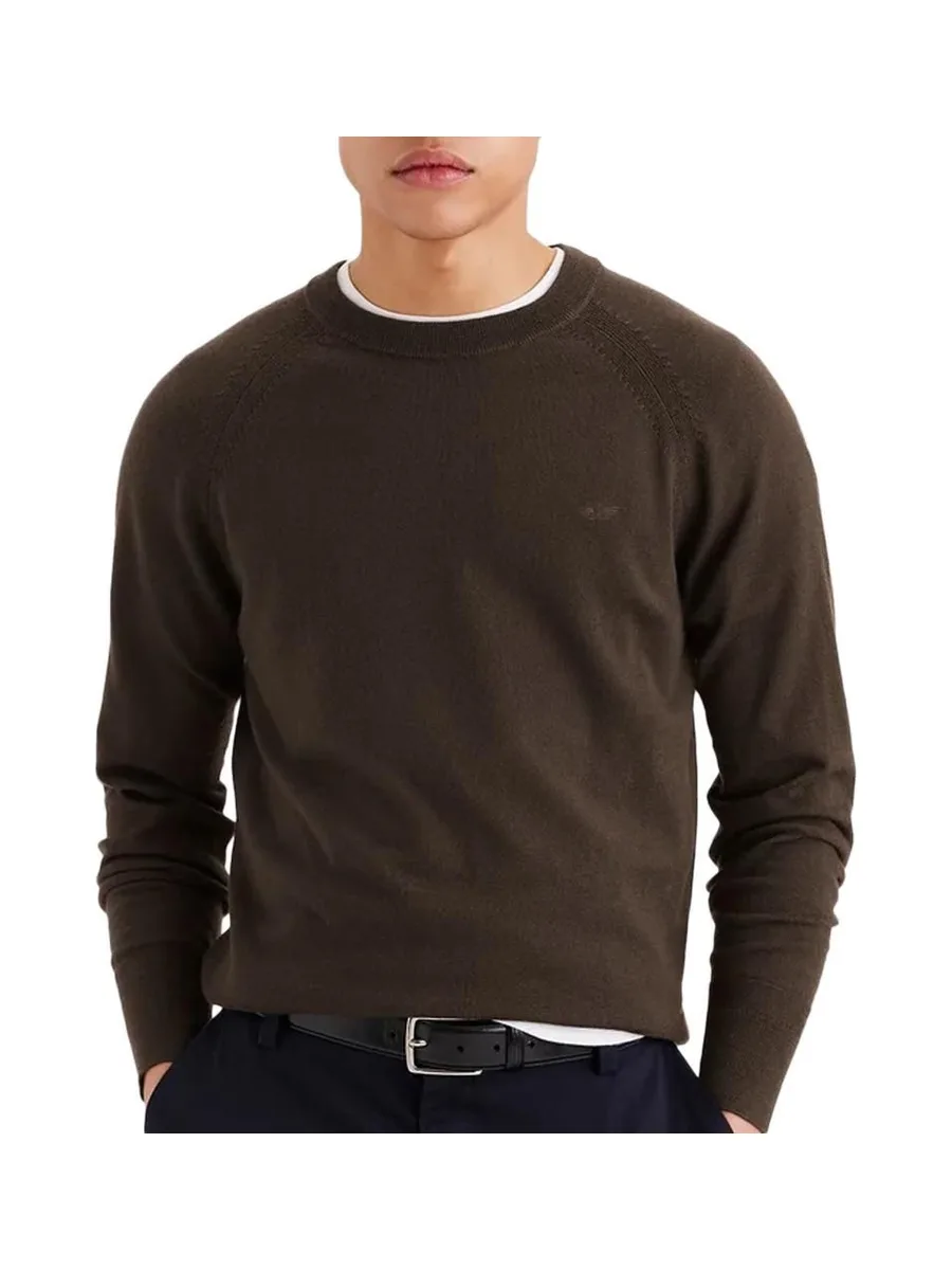 Pull Marron Homme Dockers Core Crew 2
