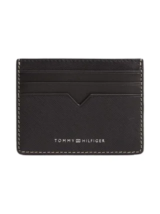 Portefeuille Noir Homme Tommy Hilfiger Saffianos0 1