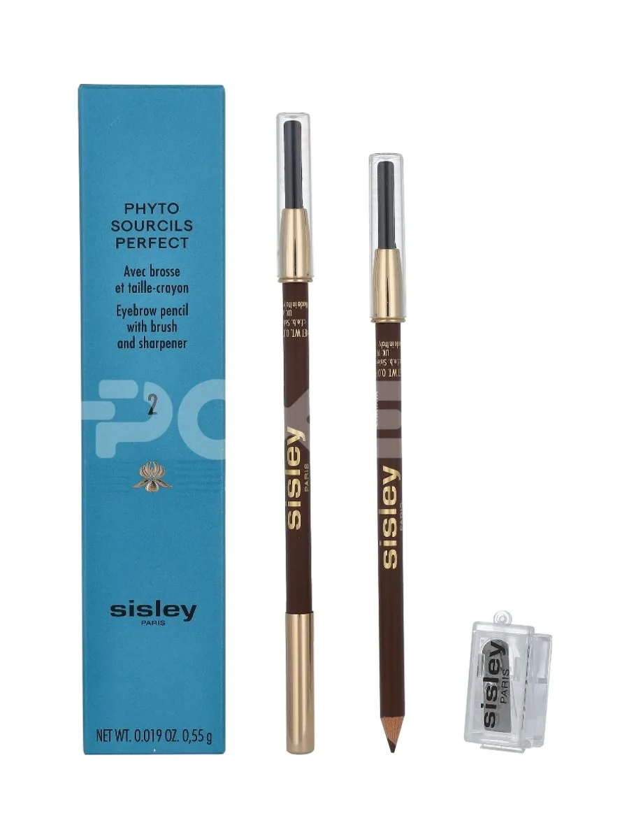 Sisley Phyto Sourcils Perfect Eyebrow Pencil 0.6g - #2 Chatain - With Brush And Sharpener 1