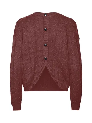 Pull Bordeaux Femme Vero Moda Tilda 2