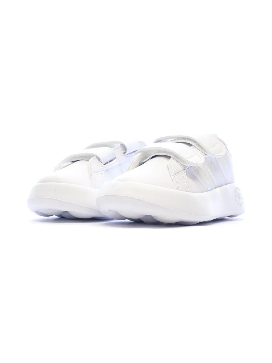 Baskets Blanches Bébé Fille Adidas Grand Court 2.0 Cf 7