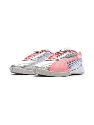 Baskets Argent/Rose Fille Puma V-s2 Goalgetter 6