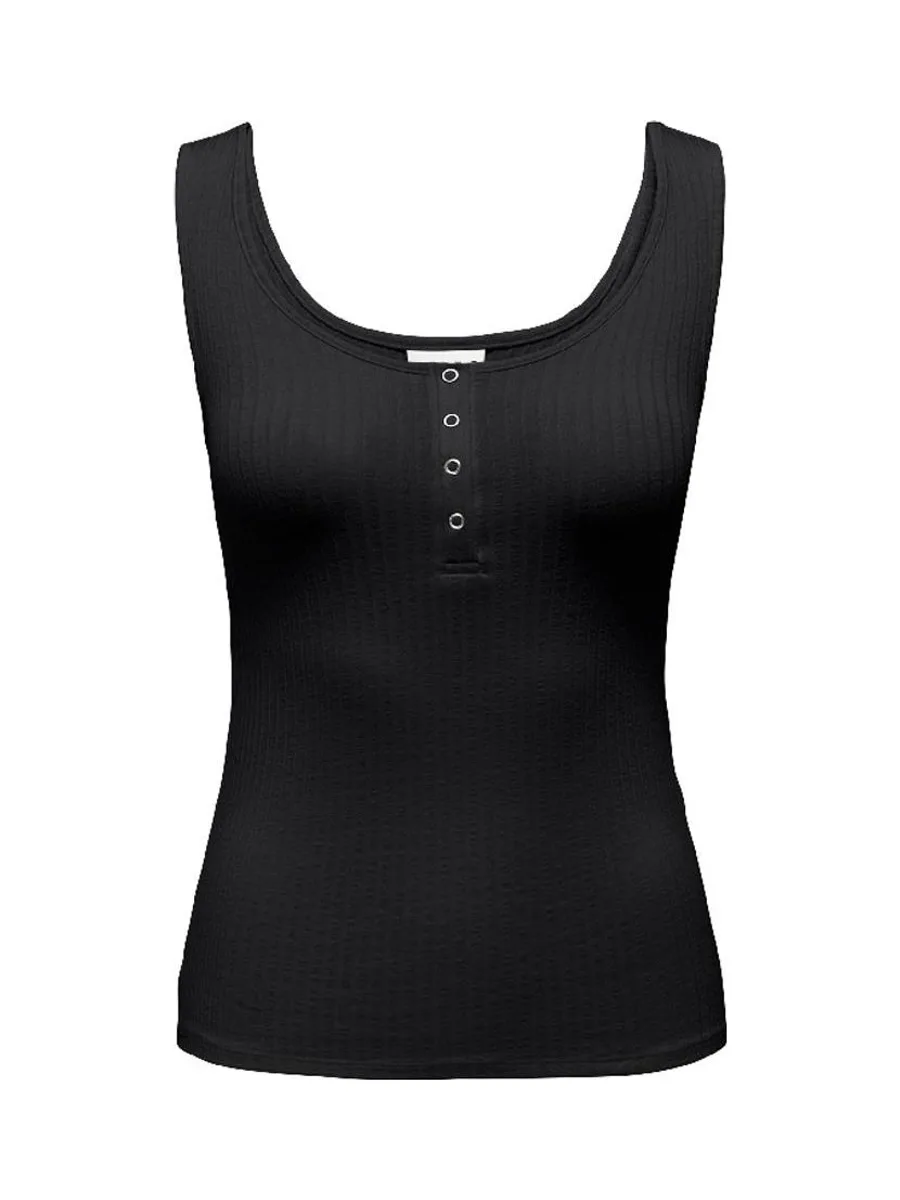 Débardeur Noir Femme JDY Fransiska 15288235 2