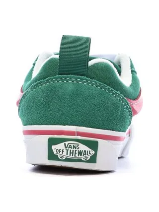 Baskets Verte/Rose Fille Vans Knu Skool 3
