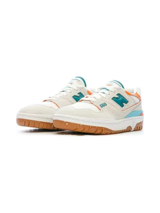 Baskets Beige/Orange Femme New Balance Bb550 6