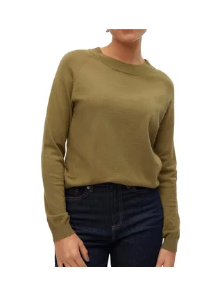 Pull Kaki Femme Vero Moda Happiness 1