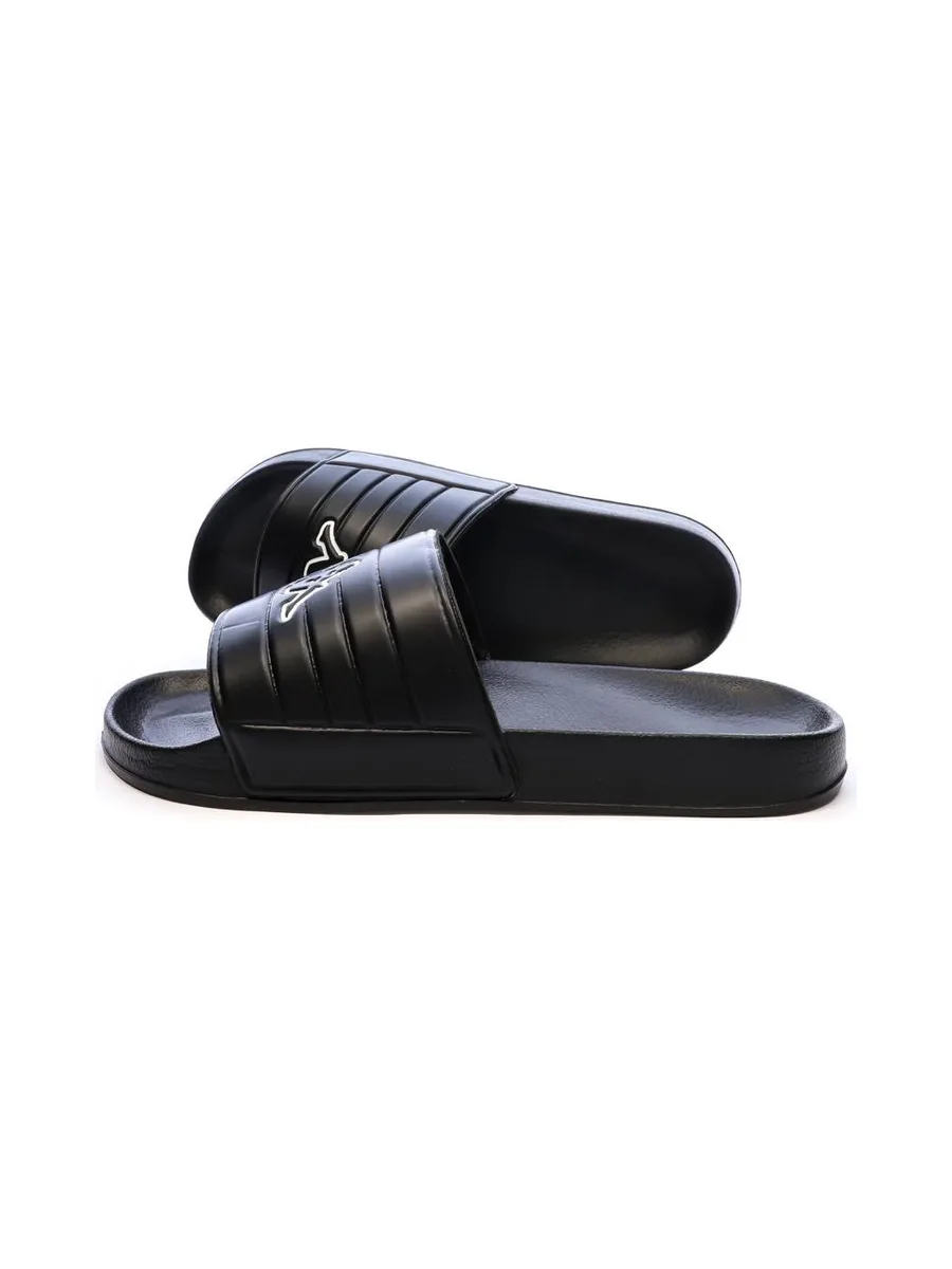 Claquettes Noires Homme Kappa Sarty 2
