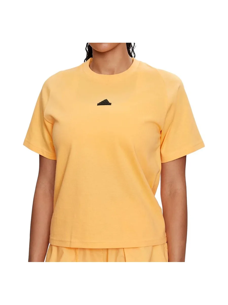 T-shirt Jaune Femme Adidas IS3932 2