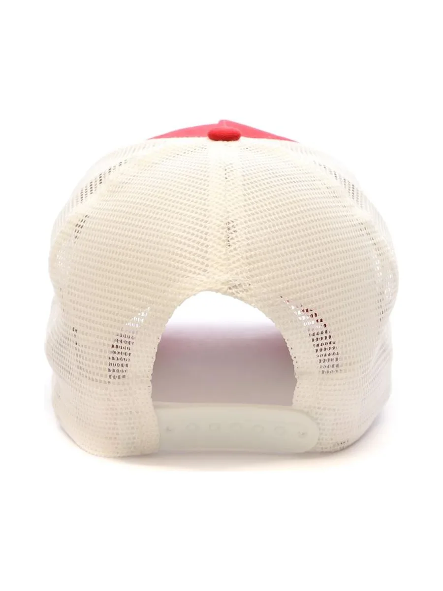 Casquette Blanche/Rouge Homme New Era Clean Trucker 2 Neyyan Scawhi 4