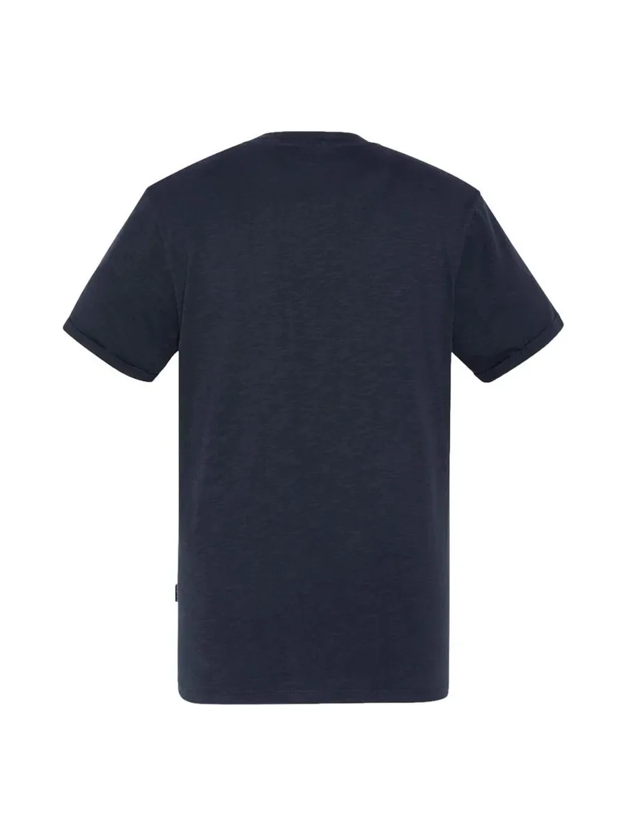 T-Shirt Marine Homme Schott TSKEA1 3