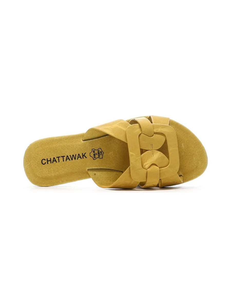 Sandales Jaune Femme Chattawak Pace 5