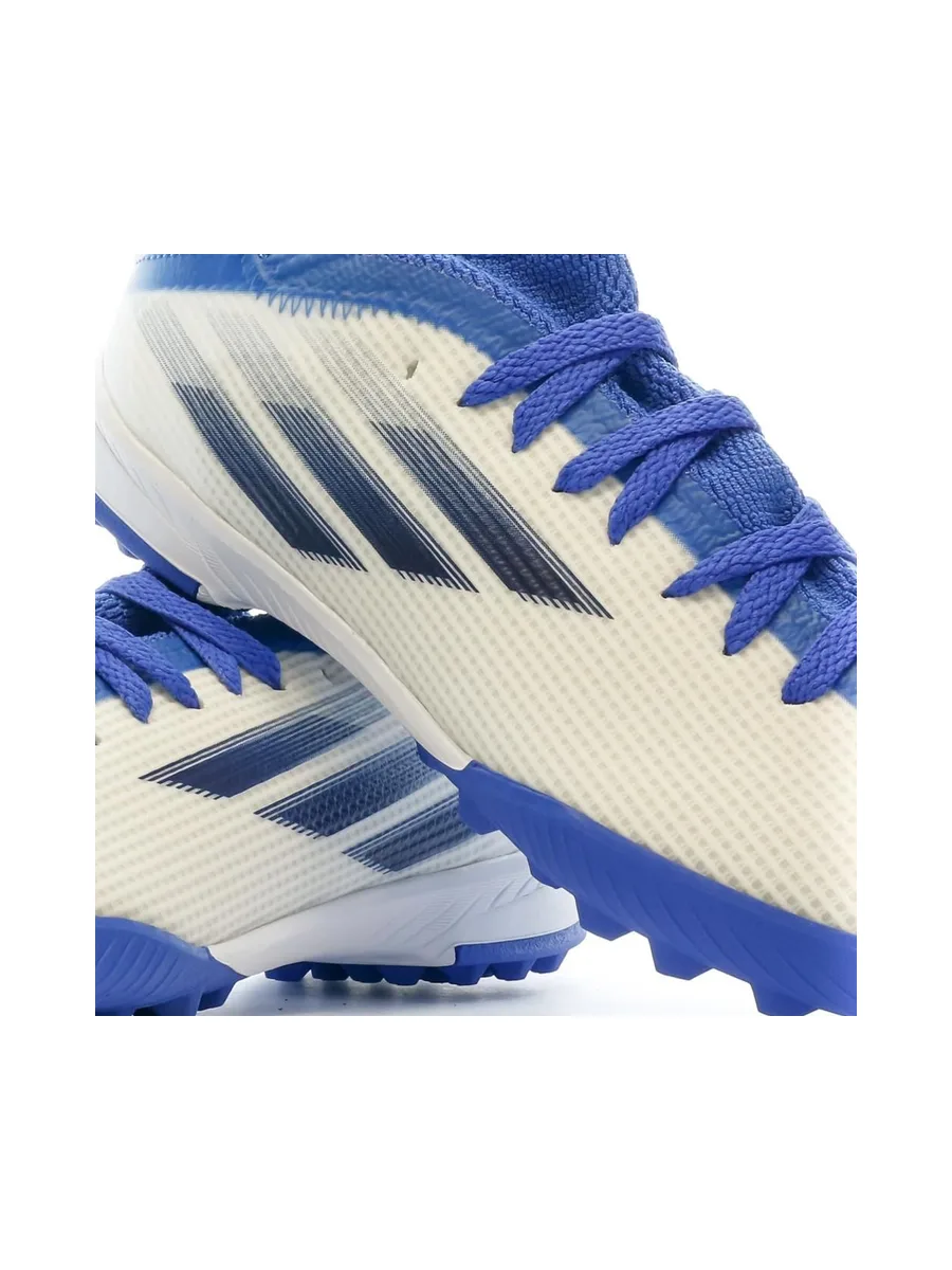 Chaussures de Futsal Bleu/Blanc Garçon Adidas X Speedflow.3 Tf J 7