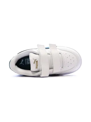 Baskets Blanches/Vertes Garçon Puma Shuffle Downtown 5