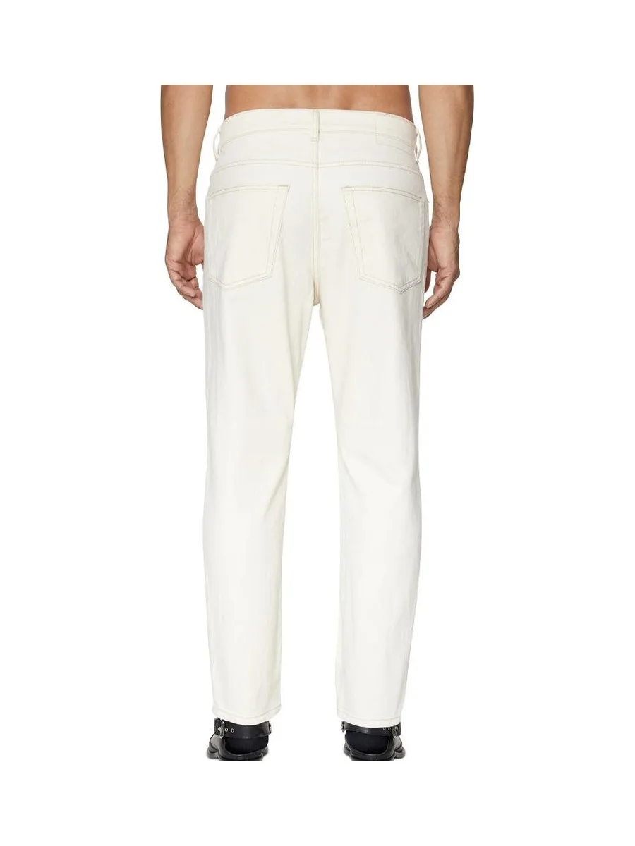 Jean Regular Blanc Homme Diesel Fining 3