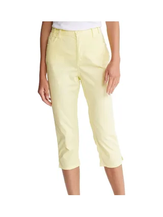 Pantacourt Jaune Femme Tbs Gemmecor 1