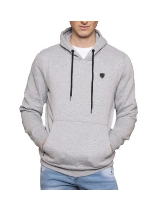 Sweat à Capuche Gris Homme Redskins Makit Poster 1