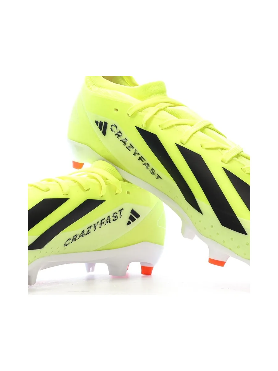 Crampons de Football Jaune Homme Adidas X Crazyfast League 7