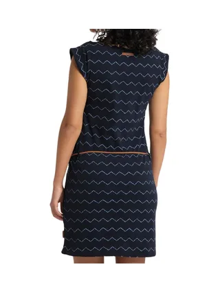 Robe Marine/Bleu Femme Ragwear Zig Zag 2