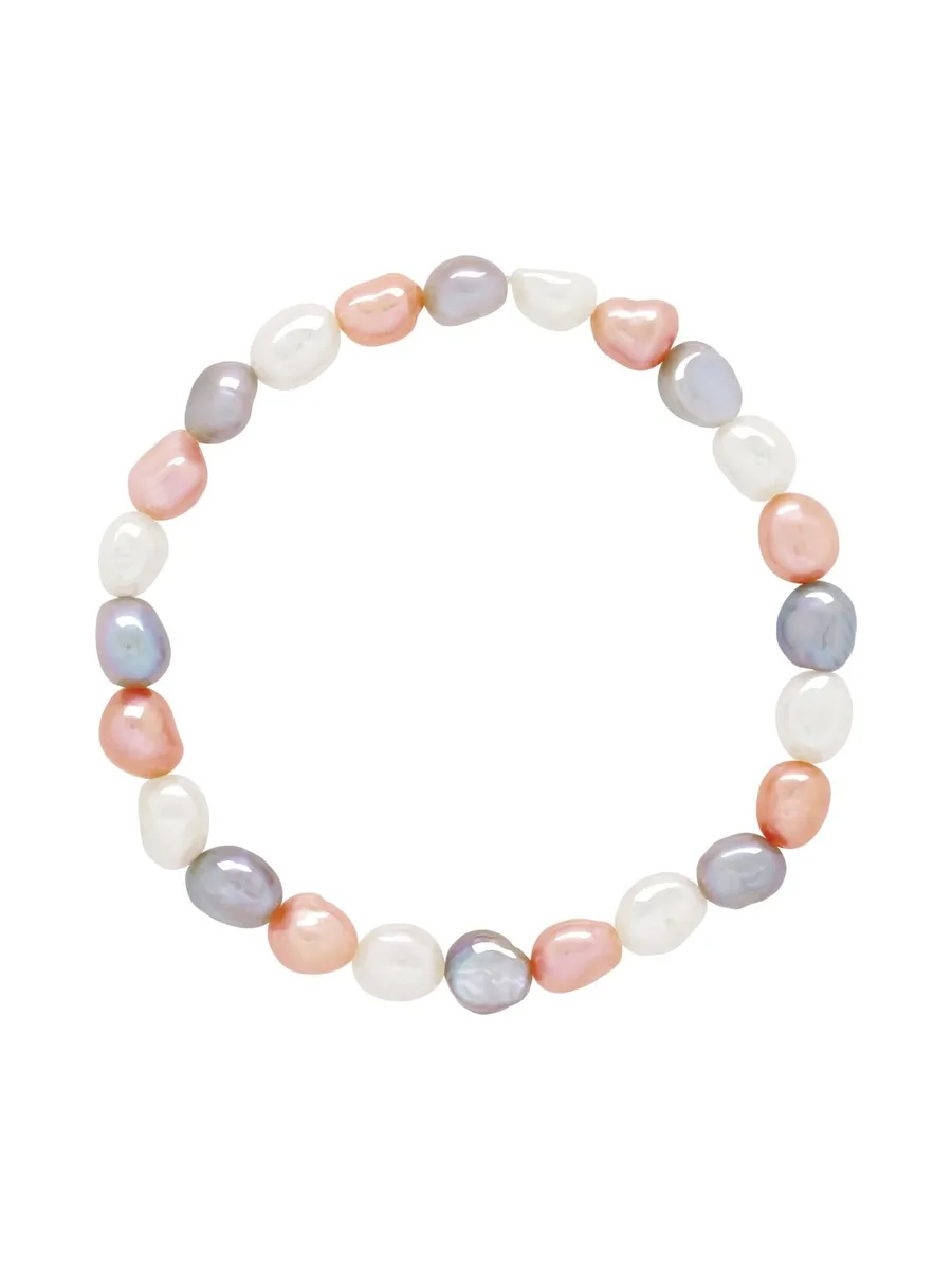 Bracelet Véritables Perles de Culture d'Eau Douce Baroques 6-7 mm — Argent 925 Millièmes — 18 cm 1