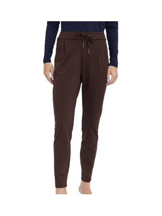 Pantalon Fluide Marron Femme Meva 1