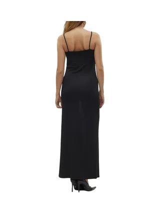 Robe Moulante Noir Femme Vero Moda Kanva Ankle 2