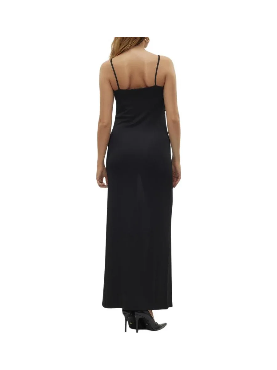 Robe Moulante Noir Femme Vero Moda Kanva Ankle 3
