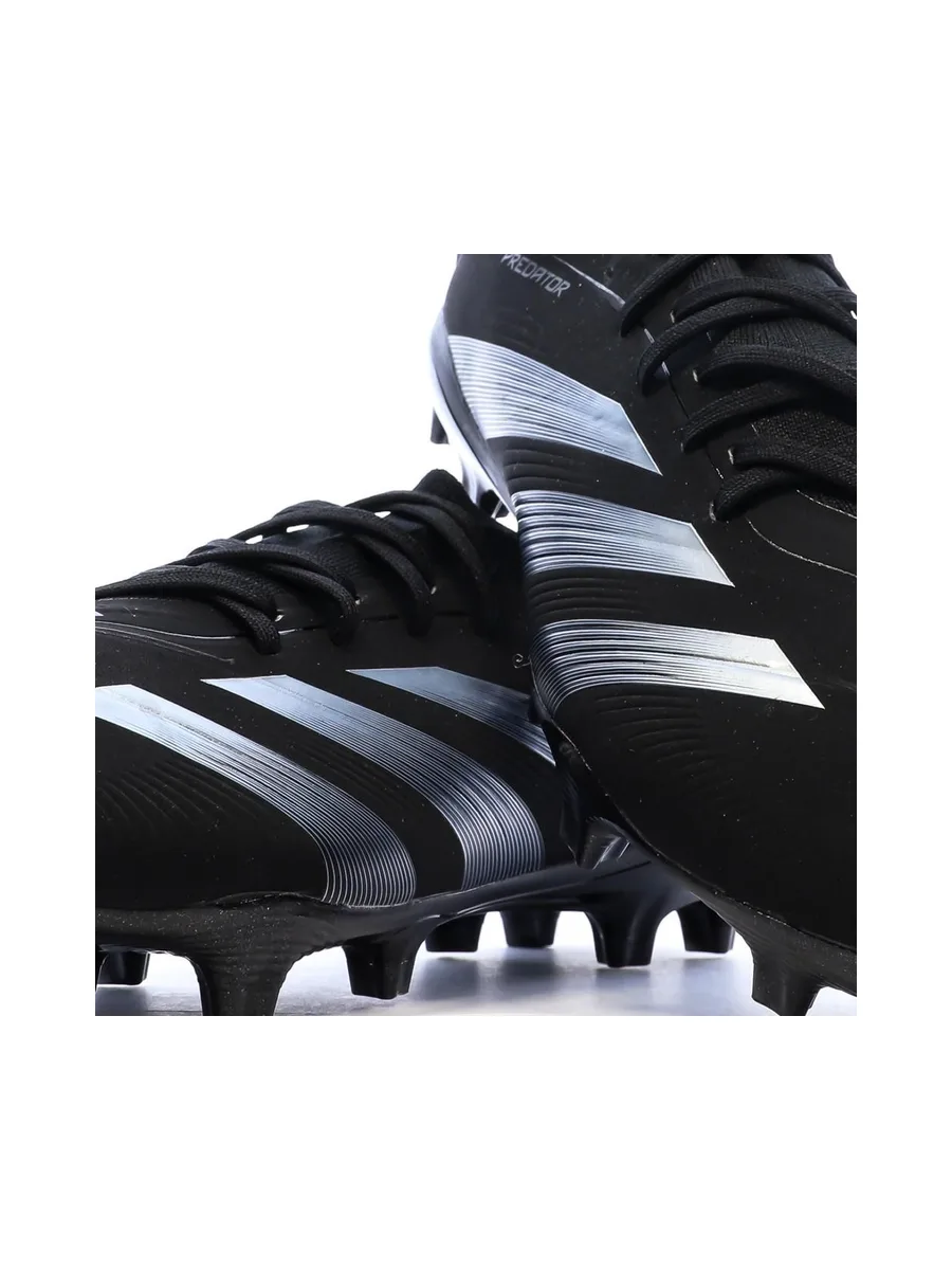 Chaussures de Foot Noires Homme Adidas Predator Pro FG 8