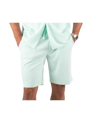 Short Vert d'Eau Homme Paname Brothers Poly 1
