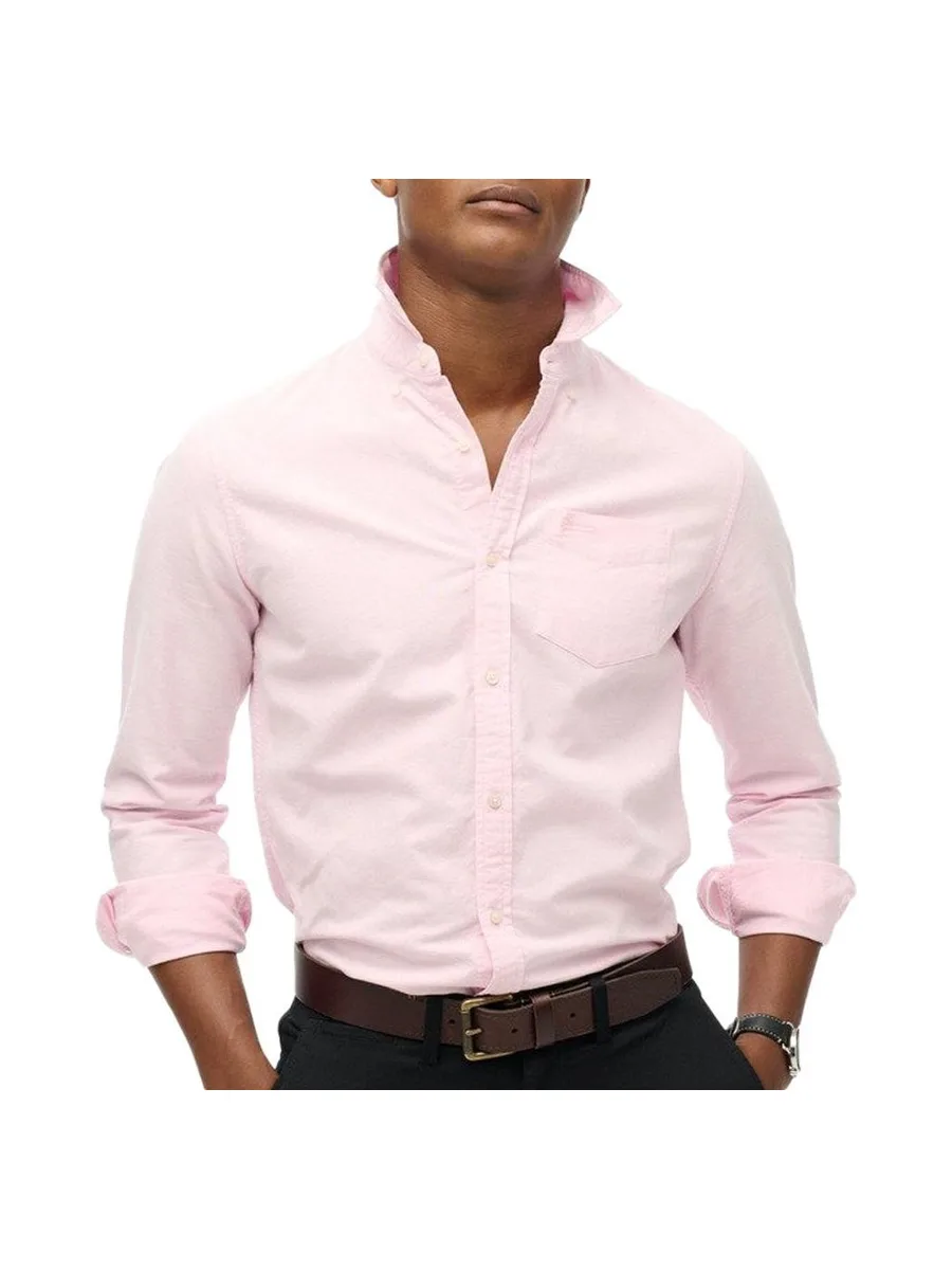 Chemise Rose Homme Superdry Oxford 2