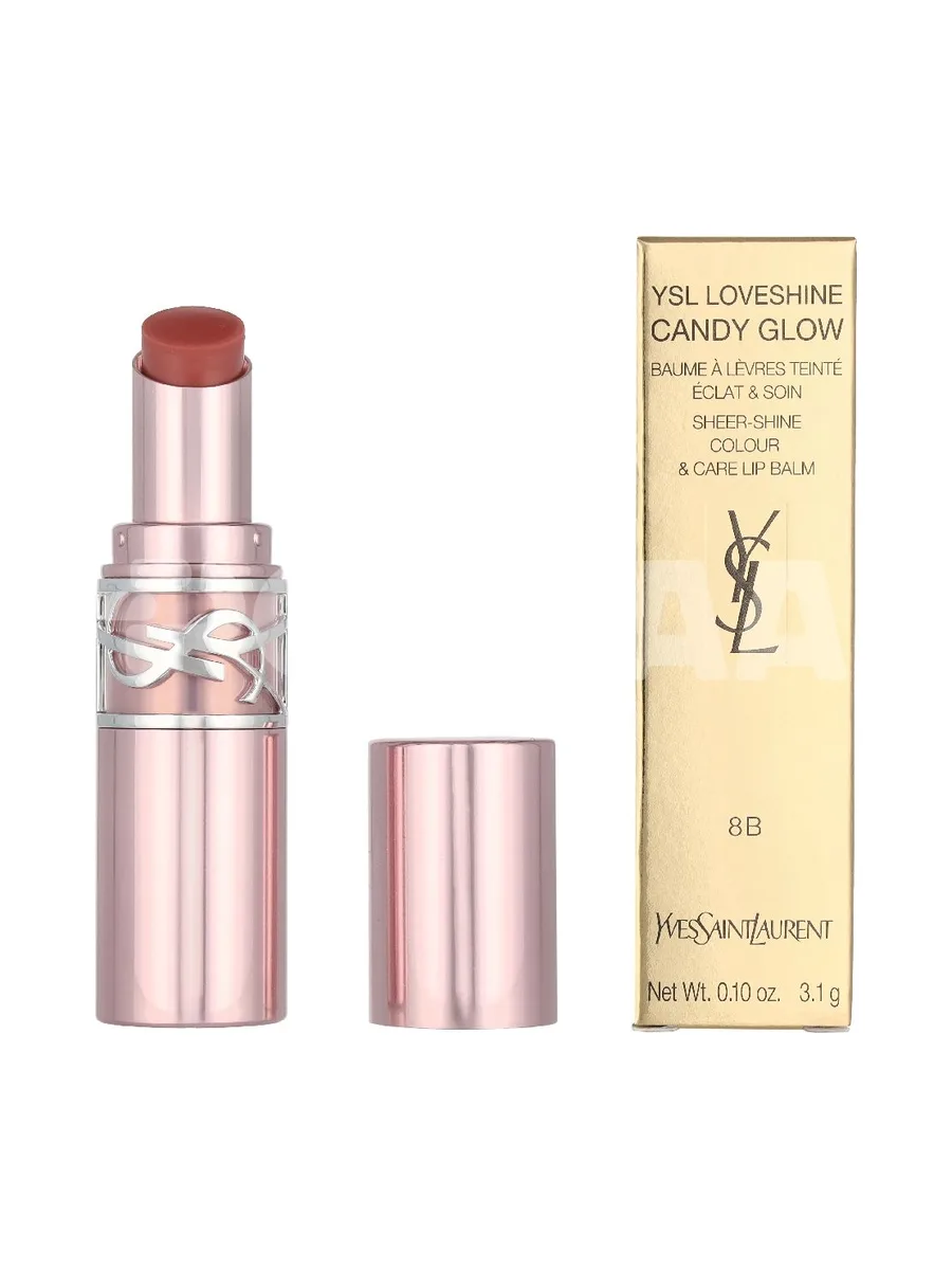 YSL Loveshine Candy Glow Lip Balm 3.1g - #8B That Pink 1