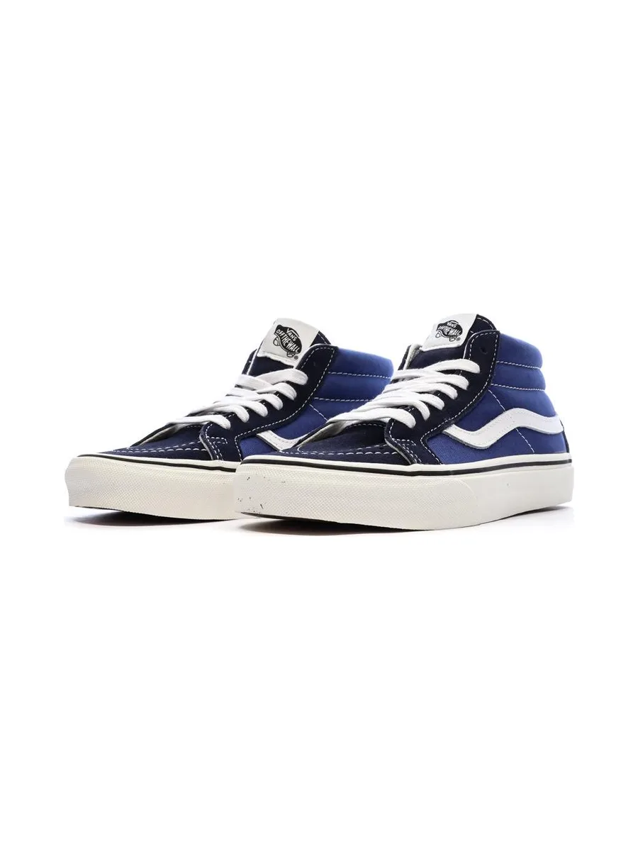 Baskets Bleu Mixte Vans Ua Sk8-mid Reissue 7