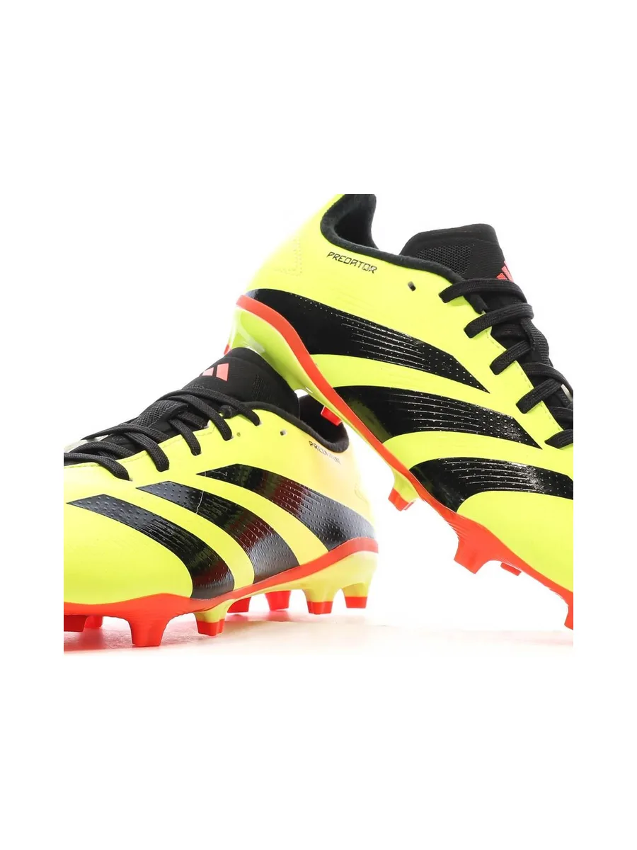 Chaussures de football Jaunes/Noires/Rouges Garçon Adidas Predator 8