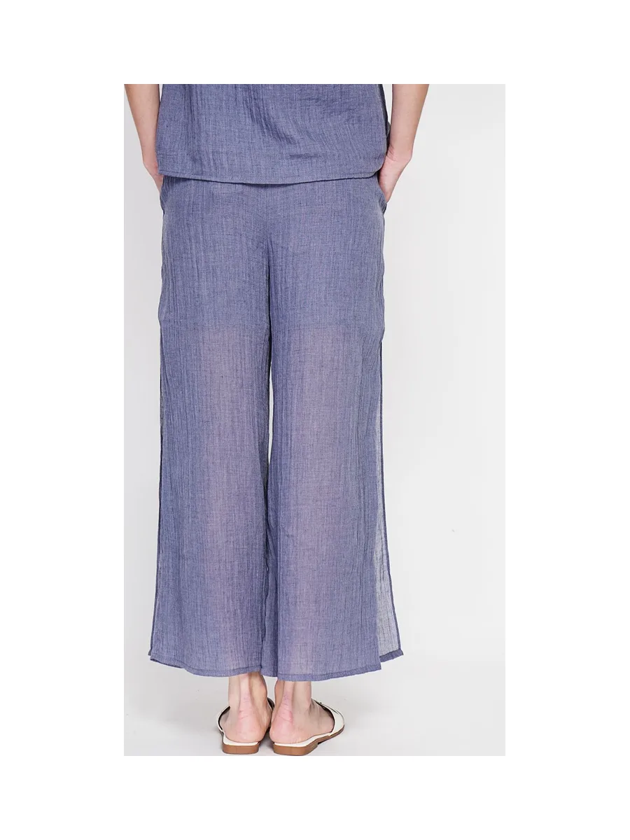 Pantalon taille haute style portefeuille 6