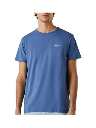 T-Shirt Marine Homme Pepe jeans Originalss 1