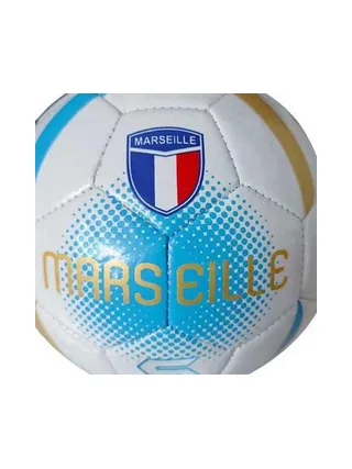 MARSEILLE Ballon Blanc/Bleu/Doré Sport Zone 2