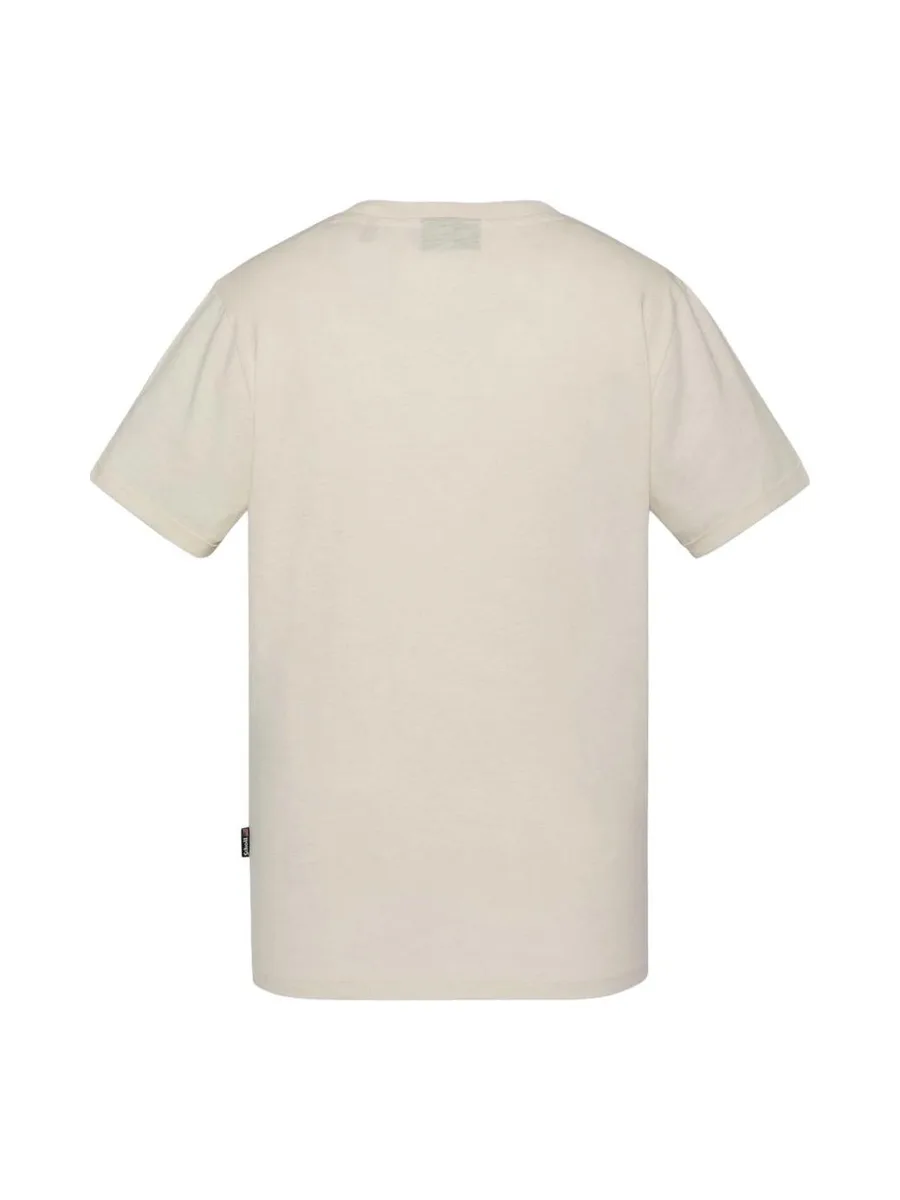 T-Shirt Beige Homme Schott TSKEA1 3