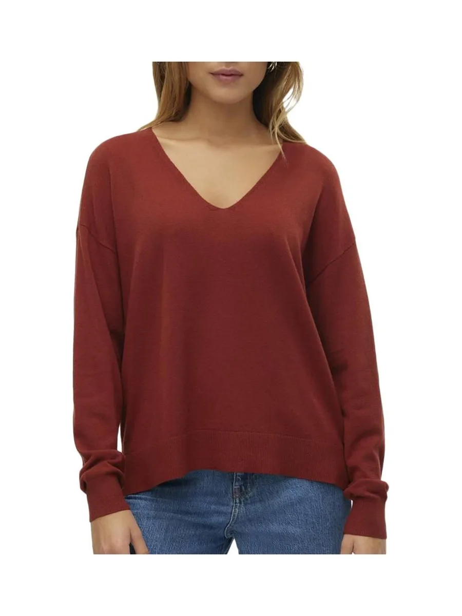 Pull Terracotta Femme Vero Moda Breezess 2