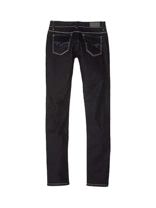 Jean Slim Noir Fille Kaporal LADY 2
