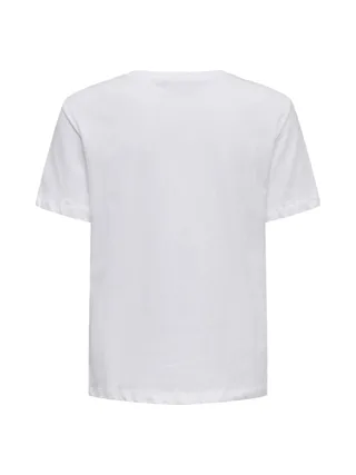 T-Shirt Blanc Femme JDY Louisa 2