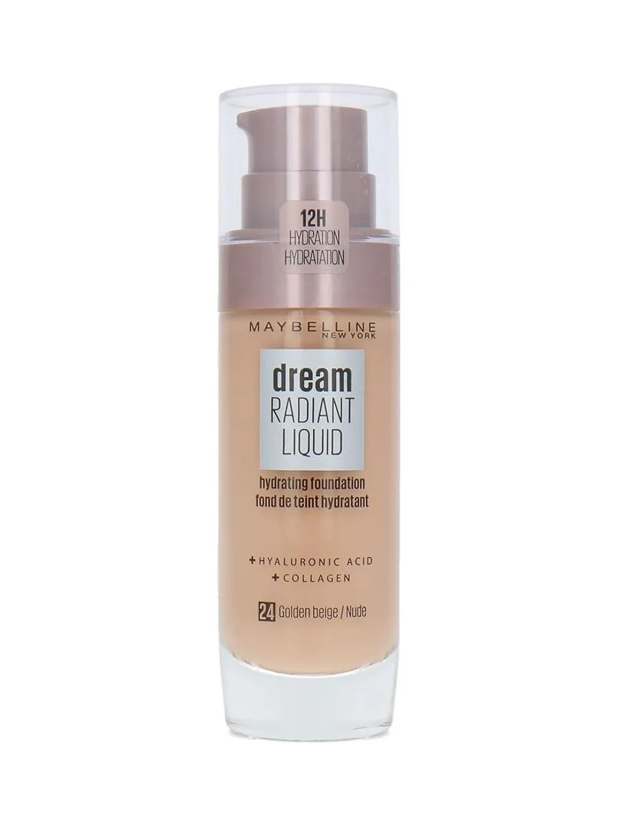 Fond de teint Dream Radiant Liquid Gemey Maybelline 024 Golden Beige 2