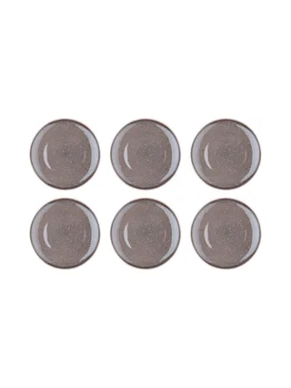 Assiette STELLAR Ø27cm - 6 pièces - Gris béton 1