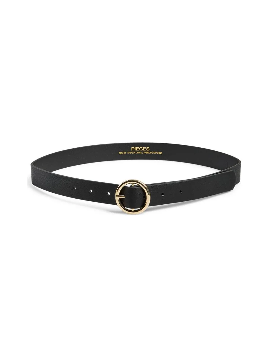 Ceinture Noire Femme Pieces Bonna 1
