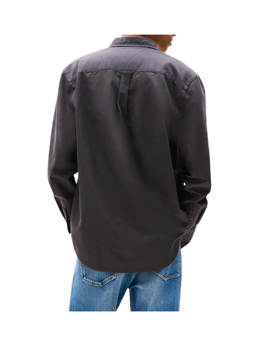 Chemise Noire Homme Tommy Hilfiger Oxford98 3